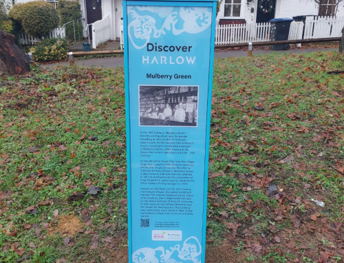 Harlow’s history refreshed with new signboards installed